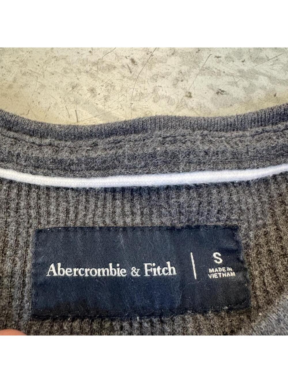 Fire Y2K Abercrombie and Fitch waffle Knit thermal - Picture 2 of 4